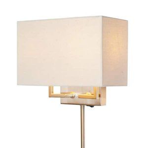 Home Decorator Collection 2-Light Dual Mount Wall Sconce w/Shade 1002433046